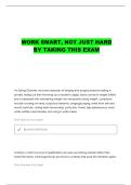 CALIFORNIA MFT EXAM QUESTIONS AND CORRECT ANSWERS