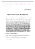 WGU D663 EMN2 Task 2&colon; Professional Dispositions&comma; Ethics&comma; and Requirements &vert; 2026 Update with complete solutions&period;