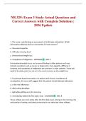 NR 325&colon; Exam 3 Study Actual Questions and Correct Answers with Complete Solutions &vert; 2026 Update