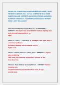 Nevada Life & Health Insurance EXAM &STUDY GUIDE &vert;&vert; MOST  RECENT EXAM 2026-2027 ACTUAL COMPLETE REAL EXAM  QUESTIONS AND CORRECT ANSWERS &lpar;VERIFIED ANSWERS&rpar;  ALREADY GRADED A&plus; &vert; GUARANTEED SUCCESS&excl;&excl; NEWEST  EXAM &vert; JUST RELEASED&excl;&excl;