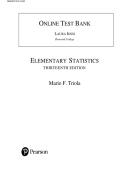 Test Bank for Elementary Statistics 13th Edition by Mario Triola&vert;&vert;ISBN&colon;9780134462455