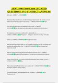 AERT 4040 Final Exam UPDATED  QUESTIONS AND CORRECT ANSWERS