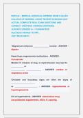 NUR 242 &ndash; MEDICAL-SURGICAL NURSING EXAM 2 GALEN   COLLEGE OF NURSING &vert;&vert; MOST RECENT EXAM 2026-2027  ACTUAL COMPLETE REAL EXAM QUESTIONS AND               CORRECT ANSWERS &lpar;VERIFIED ANSWERS&rpar;                                ALREADY GRADED A&plus; &vert; GUARANTEED     