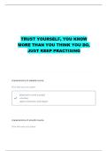 GRCC BI 121 FORBES UNIT 3 MUSCLES GENERAL QUESTIONS WITH CORRECT ANSWERS