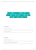 BI 121 GRCC FORBES EXAM 3 QUESTIONS WITH CORRECT ANSWERS