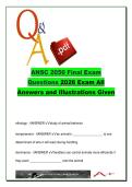 ANSC 2050 Final Exam &lpar;2026&rpar; &ndash; 170 Questions & Answers with Illustrations &vert; Livestock Production&comma; Poultry&comma; Dairy & Swine &vert; Louisiana State University