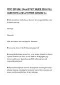 PSYC 289 UNL EXAM STUDY GUIDE 2026 FULL QUESTIONS AND ANSWERS GRADED A&plus;