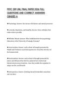 PSYC 289 UNL FINAL PAPER 2026 FULL QUESTIONS AND CORRECT ANSWERS GRADED A