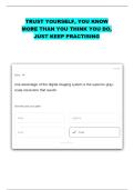 CHAPTER 25 DIGITAL IMAGING QUESTIONS WITH CORRECT ANSWERS