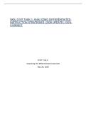 WGU D187 TASK 1&colon; ANALYZING DIFFERENTIATED INSTRUCTION STRATEGIES &vert; 2026 UPDATE &vert; 100&percnt; CORRECT