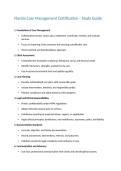 Florida Case Management Certification &ndash; Study Guide