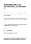 PTS CANFITPRO FINAL PAPER 2026 QUESTIONS WITH FULL SOLUTION GRADED A&plus;