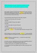 NFHS Baseball Exam realistic questions and answers with well detailed solutions 2026&period;