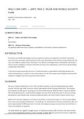 WGU C 844 GRP1 &mdash; GRP1 TASK 2&colon; WLAN AND MOBILE SECURITY PLAN