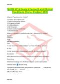 NURS 5315 Exam 5 Concept and Clinical Conditions &lpar;Renal System&rpar; 2026