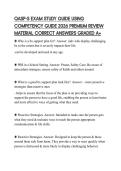 QASP-S EXAM STUDY GUIDE USING COMPETENCY GUIDE 2026 PREMIUM REVIEW MATERIAL CORRECT ANSWERS GRADED A&plus;