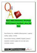 MGT 8803 Business Strategy 2026 &lpar;MGT 8803&rpar; &ndash; 500&plus; Questions on PESTEL&comma; Porter&rsquo;s Five Forces&comma; VRIO&comma; Vertical Integration and Grand Strategies