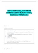 BI 122 ANATOMY & PHYSIOLOGY LECTURE EXAM 2 &lpar;GRCC FORBES&rpar; QUESTIONS WITH CORRECT ANSWERS