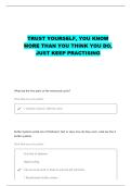 GRCC BI 122 FINAL EXAM KRYGER QUESTIONS WITH CORRECT ANSWERS