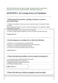 WGU D753&vert;D761 Behavioral Intervention Strategies and Applied Behavior Analysis Objective Assessment &vert; OA V1 and V2 &vert; Questions & Answers &ndash; 2026 Update &vert; 100&percnt; Correct&period;