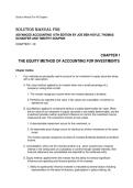 Solution Manual for Advanced Accounting&comma; 15th Edition by Hoyle&comma; Schaefer & Doupnik &ndash; Complete Chapter Solutions