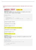 CPP-Mock test and Final Test &vert; Questions and Answers &ndash; 2026 Update &vert; 100&percnt; Correct &plus; Answer Keys&period;