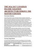 2026&sol;2027 Canadian Tax Mastery & 55 Exam Scenarios &vert; Buckwold&rsquo;s Canadian Income Taxation&comma; 25th Edition
