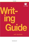 OpenStax Writing Guide with Handbook Chapter 1 Test Bank &vert; Academic Writing Practice Questions PDF