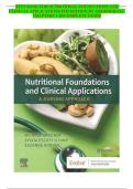 TEST BANK FOR NUTRITIONAL FOUNDATIONS AND CLINICAL APPLICATIONS 8TH EDITION BY GRODNER&sol;ALL CHAPTERS 1-20&sol;COMPLETE GUIDE