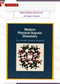 Solutions Manual to Accompany Modern Physical Organic Chemistry &lpar;Anslyn&comma; Dougherty & Sponsler&rpar; &ndash; Complete&comma; Verified&comma; Step‑by‑Step Solutions &lpar;PDF&rpar; &vert; Mechanistic Reasoning&comma; MO Theory&comma; Reactivity&comma; Kinetics & Thermodynamics