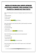 NBSTSA CST REVIEW 2026 &vert;EXPERT APPROVED QUESTIONS & ANSWERS &vert;2026 ACADEMIC CYCLE &excl;&excl;&excl;LATEST&vert;A&plus; GRADED&vert;ACE YOUR TEST&excl;&excl;&excl;&excl;