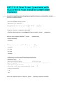 PSYC 510 Final Exam Questions with Guaranteed Pass Solutions 2025-2026 Updated&period;