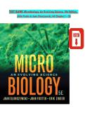 Test Bank for Microbiology&colon; An Evolving Science 5th Edition by Slonczewski & Foster&comma; All Chapters 1 - 28 Complete&comma; Verified Latest Edition