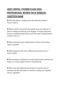 ADEX DENTAL HYGIENE EXAM 2026 PROFESSIONAL REVIEW PACK BUNDLED QUESTION BANK