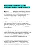 ALEKS STUDY GUIDE 2026 ACTUAL QUESTIONS WITH SOLUTIONS GRADED A&plus;
