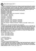 WGU D335 Practice Test 2 &ndash; Questions with Correct Answers &lpar;2026&sol;2027 Update&rpar; &vert;&vert; Complete A&plus; Guide