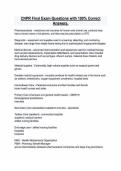 CNPR Final Exam Questions with 100&percnt; Correct Answers&period;