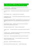 Biol 1201 Final &ndash; Gregg Test Questions with Correct&sol;Verified Solutions 2026&period;