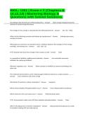BIOL&colon; 1201 &vert; Exam &num; 2 &lpar;Chapters 8-10&comma;12&comma;13&rpar; &vert; Mastering Biology & Questions with Solved Solutions&period;