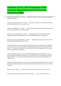 Chapter 14-17 LSU Gregg Bio 1201 Practice Questions and All Correct Answers 2026&period;