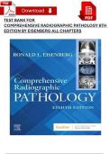 Test Bank for Comprehensive Radiographic Pathology 8th Edition by Ronald Eisenberg All Chapters Included &vert; 100&percnt; Verified Answers &vert; Updated Version&period; 2026