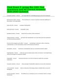 Final Exam 2 -gregg Bio 1201 Test Questions and All Correct Answers 2025-2026 Updated&period;