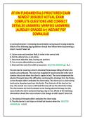 ATI RN FUNDAMENTALS PROCTORED EXAM  NEWEST 2026&sol;2027 ACTUAL EXAM  COMPLETE QUESTIONS AND CORRECT  DETAILED ANSWERS &lpar;VERIFIED ANSWERS&rpar;  &vert;ALREADY GRADED A&plus;&vert; INSTANT PDF  DOWNLOAD