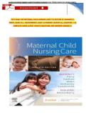 Maternal Child Nursing Care &ndash; 7th Edition by Shannon E&period; Perry&comma; Marilyn J&period; Hockenberry & Mary Catherine Cashion &ndash; Complete Test Bank &lpar;Chapters 1&ndash;50&rpar; Latest Update