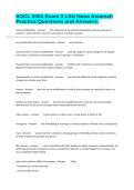SOCL 2001 Exam 3 LSU Nana Asiamah Practice Questions and Answers&period;
