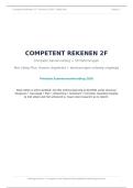Competent Rekenen 2F &ndash; Complete Examenvoorbereiding 2026 &plus; 50 Oefenvragen - stap voor stap uitwerking 