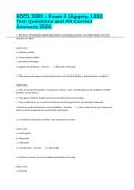 SOCL 2001 - Exam 4 &lpar;Aggrey&comma; LSU&rpar; Test Questions and All Correct Answers 2026&period;