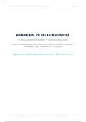 Rekenen 2F Oefenbundel 2026 &ndash; 5 Complete Oefentoetsen &plus; Uitwerkingen Examentraining