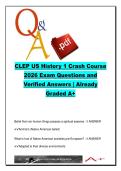 CLEP US History I Crash Course 2026 &vert; 500&plus; Questions on Colonization&comma; Revolution & Reconstruction &ndash; College Board CLEP