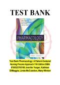Test Bank Pharmacology A Patient-Centered Nursing Process Approach 11th Edition ISBN 9780323793155 Jennifer Yeager&comma; Kathleen DiMaggio&comma; Linda McCuistion&comma; Mary Winton&period;&period;